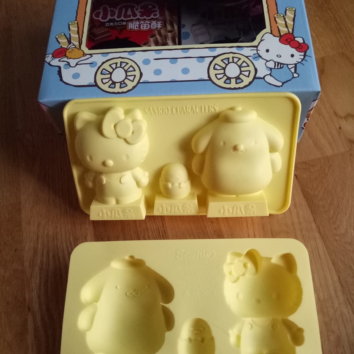 Kitty陪你做甜點！買脆笛酥免費送「三麗鷗造型模組」，DIY果凍、蛋糕超實用