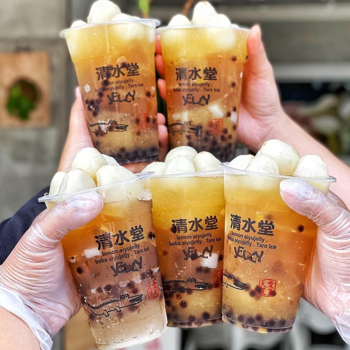 芒果＋荔枝太犯規！清水堂「荔枝愛玉冰」超消暑，隱藏版「芒果荔枝珍珠冰」滿足咀嚼控