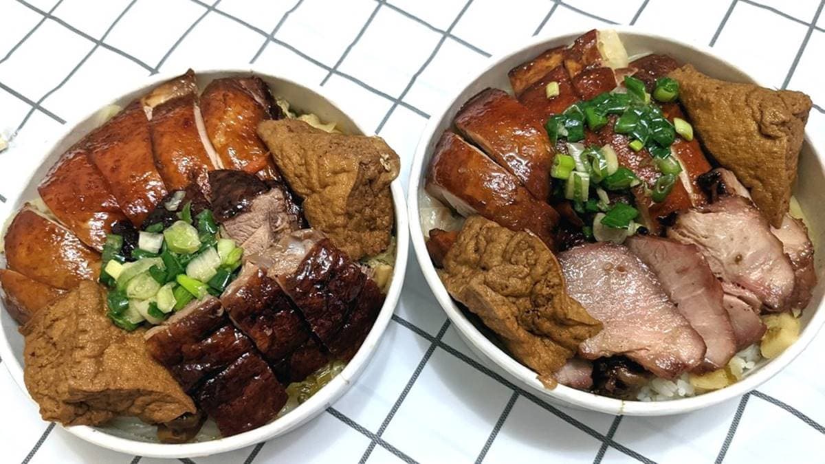 就是怕你吃不飽!高CP值「燒臘便當」塞滿巨大油雞腿,粉嫩叉燒一吃停不下