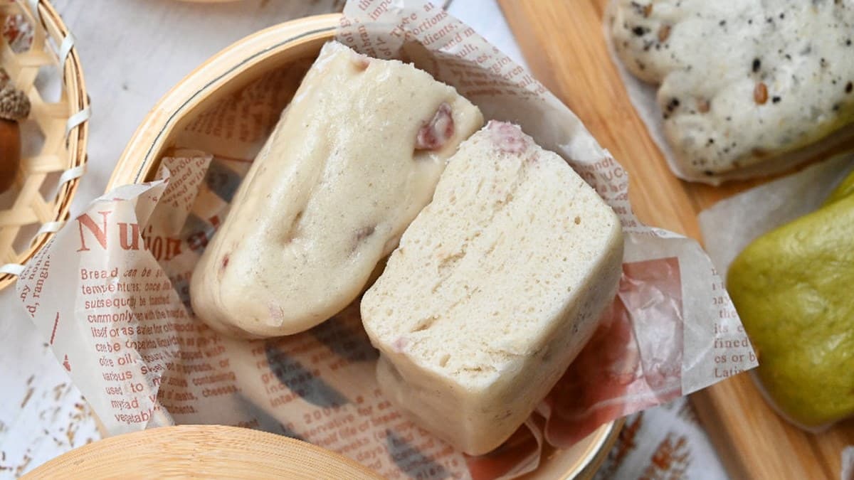 不怕吃膩！「手工饅頭店」超過30種口味任選，先嘗香Q抹茶蔓越莓、雙餡起司包