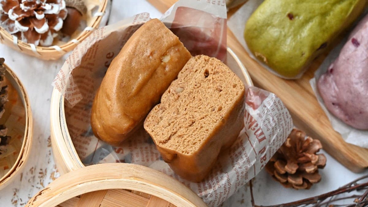 不怕吃膩！「手工饅頭店」超過30種口味任選，先嘗香Q抹茶蔓越莓、雙餡起司包