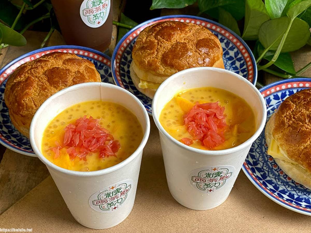 超邪惡！港式餐廳外帶手工「菠蘿油」酥香唰嘴，每日限量楊枝甘露「回冰」更好喝