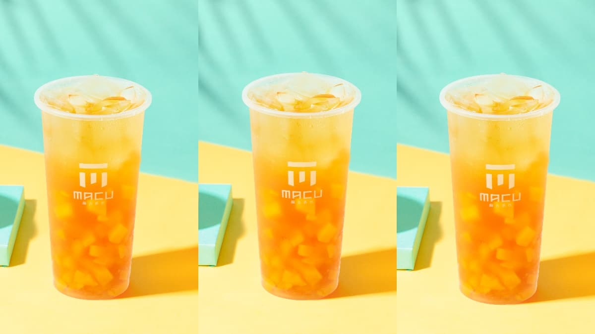 這果肉分量很可以！麻古茶坊芒果季第２彈登場，最狂「芒果果粒茶」7/5起正式開賣