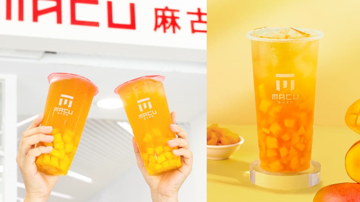 這果肉分量很可以！麻古茶坊芒果季第２彈登場，最狂「芒果果粒茶」7/5起正式開賣