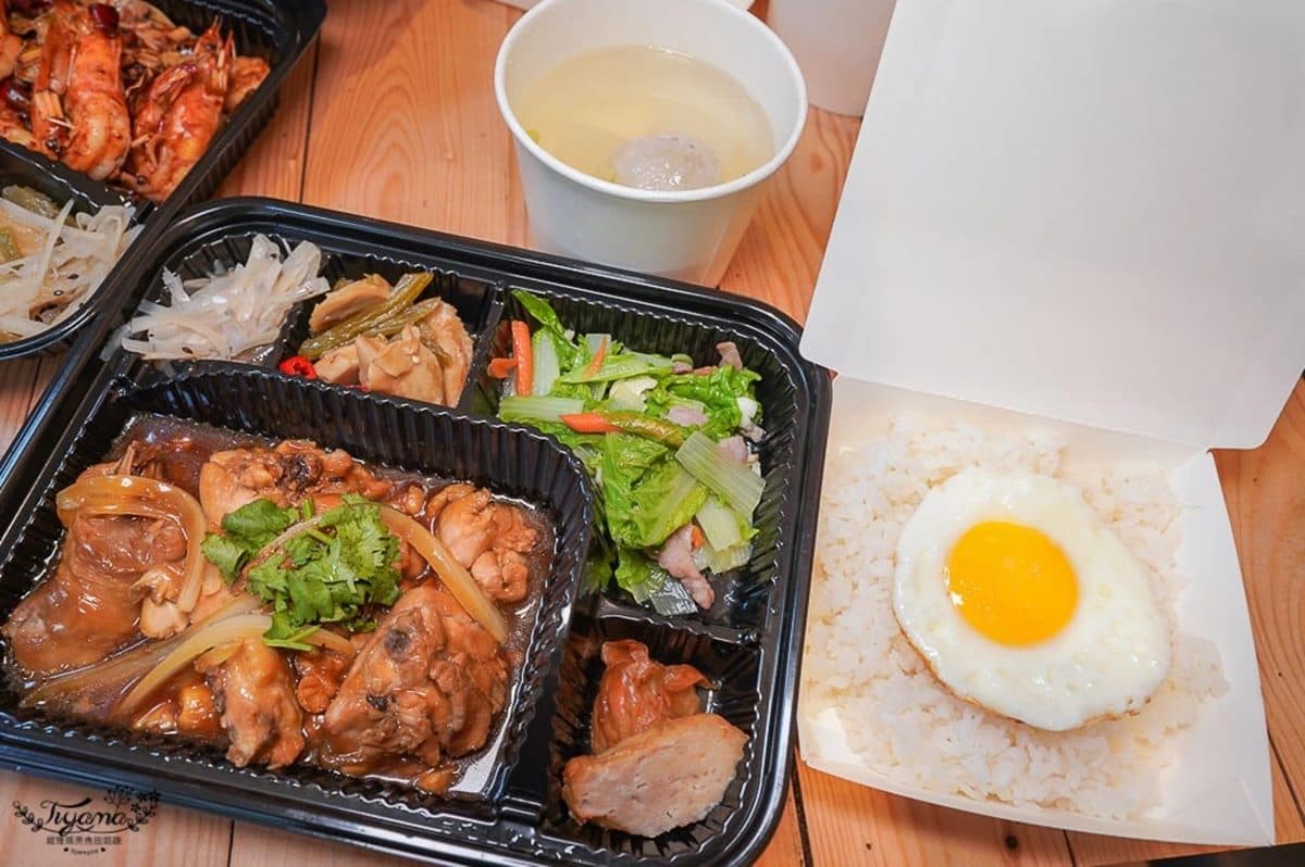 台日混搭！炊飯專賣店推「香Q釜鍋飯+台菜」餐盒，先嗑醬燒嫩雞、隱藏版「辣味燒蝦」