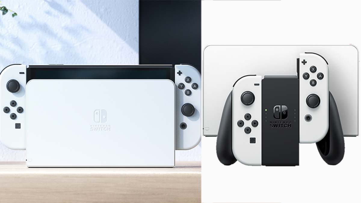 任天堂推全新「Switch OLED」！白色主機質感爆棚、７吋螢幕＋轉軸式支架超實用