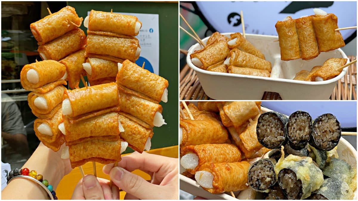 【新開店】買一送一！道地「韓國小吃」必嘗現炸年糕黑輪串，手工滿料冬粉捲酥脆超唰嘴