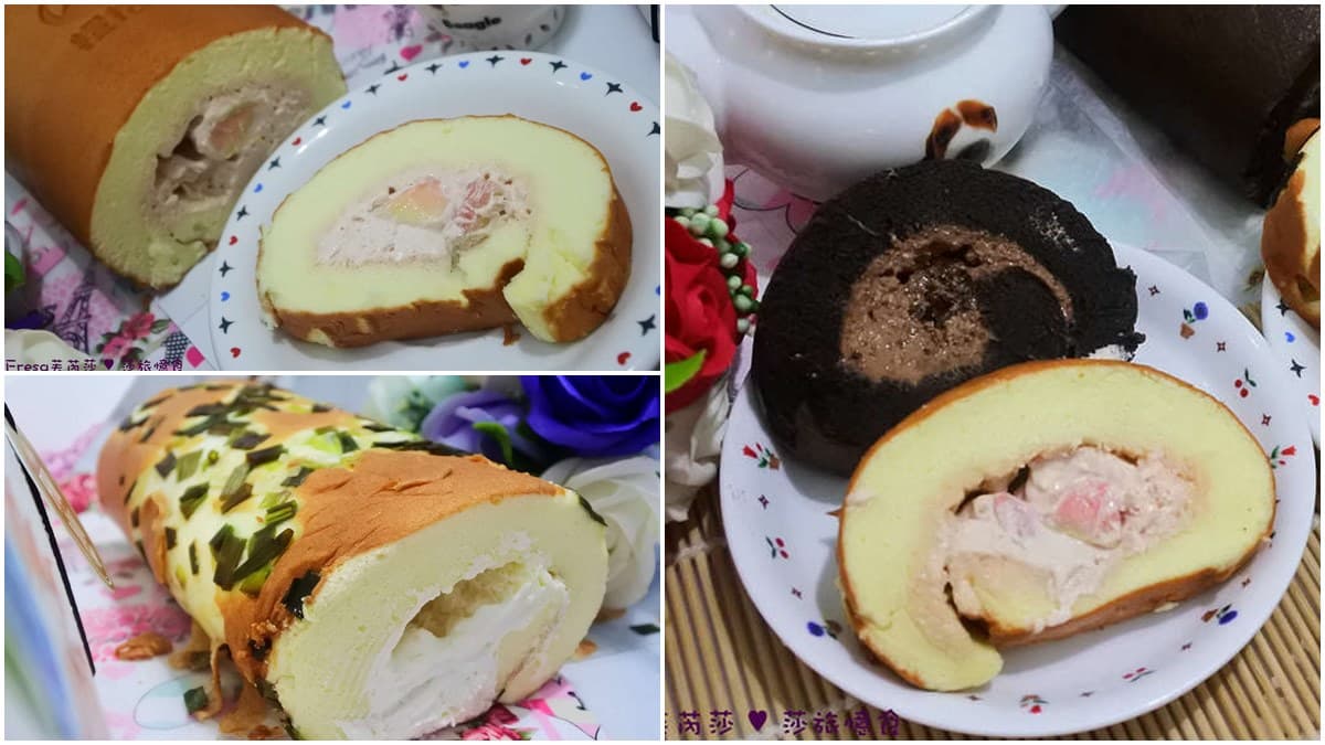 當日現做！季節限定「紅心芭樂」生乳捲夾大塊果肉，嘗鮮必試全台首創「瑰鹽三星蔥」