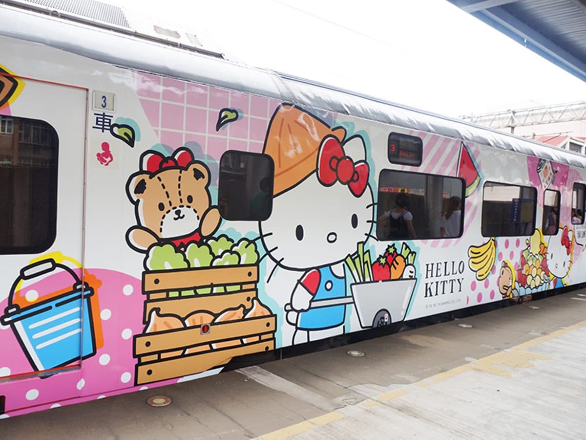 每人現折520元！超萌Hello Kitty環島之星復駛，２人可成行、打卡車廂開放