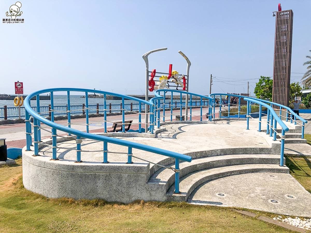 看海好去處！IG必拍浪漫親水河道、3D彩繪海堤，「神射手」主題公園免費放閃打卡