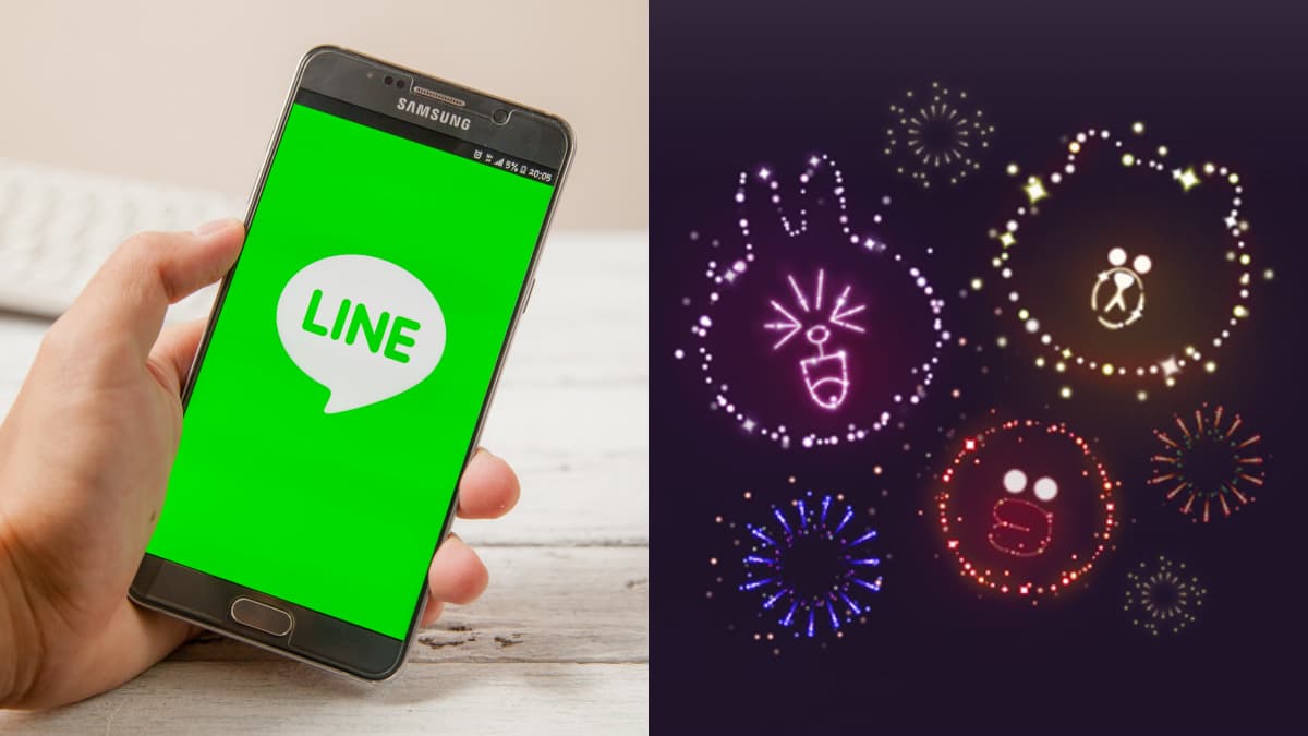 熊大+兔兔來放閃!LINE「情人節限定」特效登場,輸入「3組關鍵字」欣賞浪漫煙火