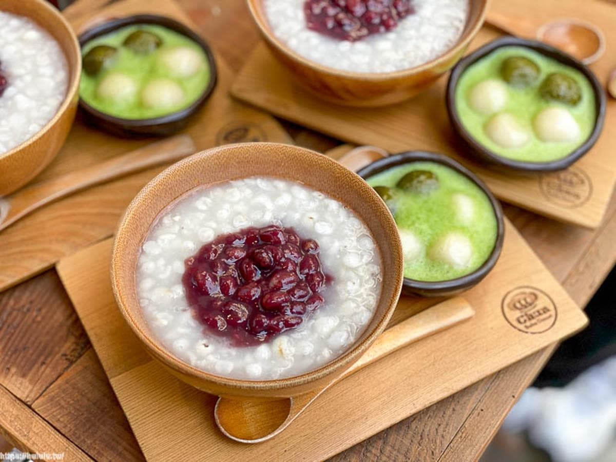 網美打卡必吃！老宅「薏仁湯」淋現涮抹茶超濃郁，再搭手作白玉、冰淇淋口感更豐富
