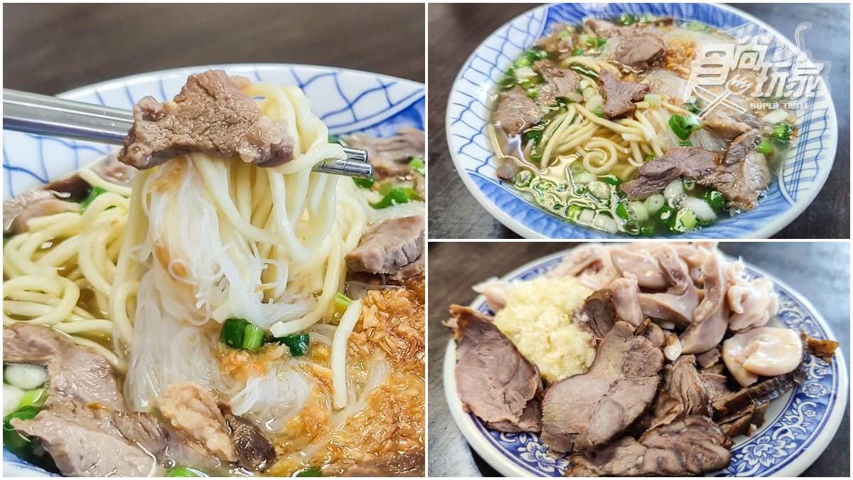 澎湖高CP值美食!60年大分量「米粉麵」1碗只要50元,鹹香「黑白切」搭蒜泥更對味