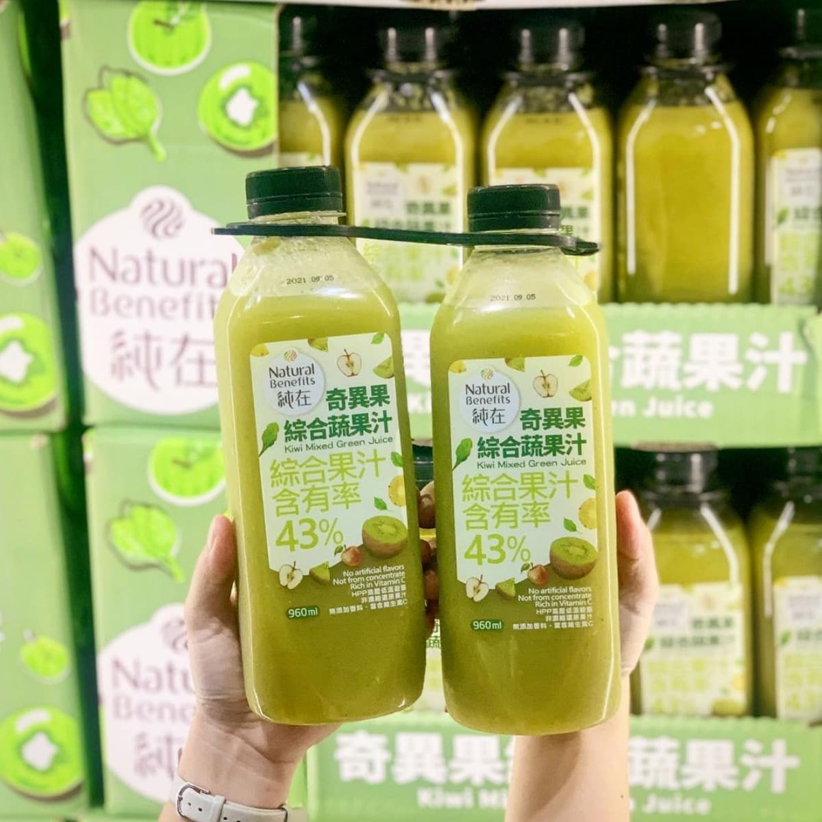 好市多新爆品「奇異果綜合蔬果汁」！43％果汁含量、４種蔬果一次補足
