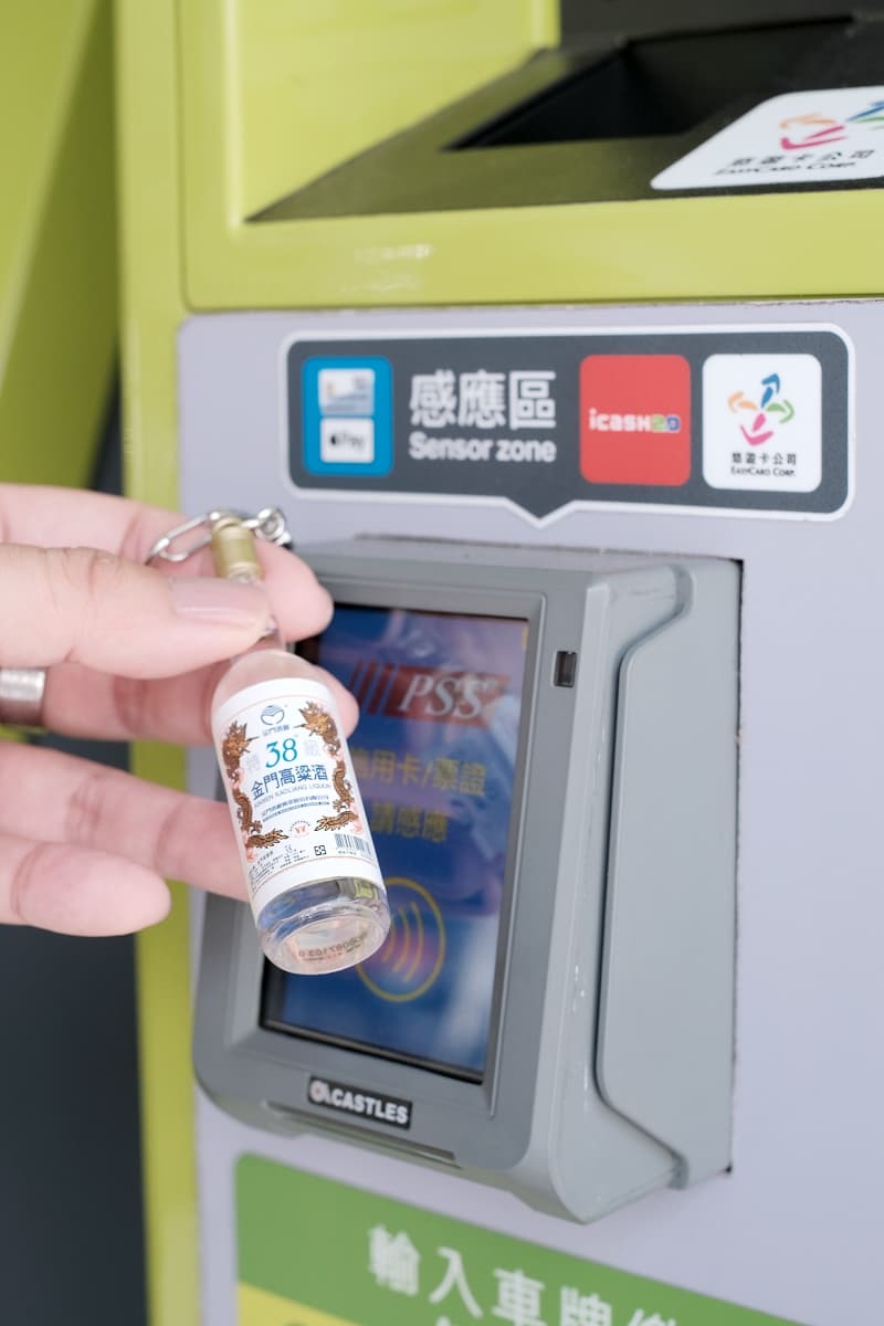 嗶嗶!停車竟拿高粱酒刷卡!原來是迷你「38度金門高粱酒」造型悠遊卡,網友讚:超逼真 嗶嗶!停車竟拿高粱酒刷卡!原來是迷你「38度金門高粱酒」造型悠遊卡,網友讚:超逼真