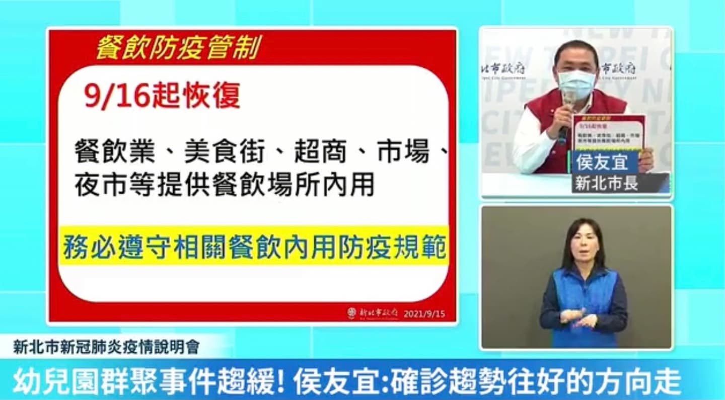 新北市「內用解禁」了!美食街、超商、夜市明起全恢復,烤肉同步要注意 新北市「內用解禁」了!美食街、超商、夜市明起全恢復,烤肉同步要注意