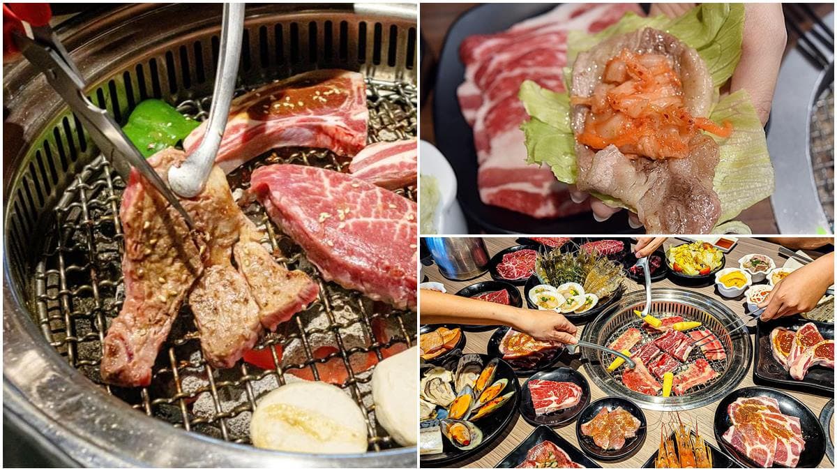超澎派！中部６家高CP值燒烤吃到飽：爽嗑150種食材、現撈泰國蝦、頂級和牛