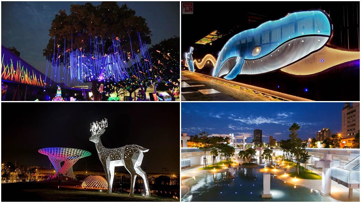 打卡必衝！台南６大夜拍聖地：阿凡達生命之樹、星光鯨魚、風之使者梅花鹿