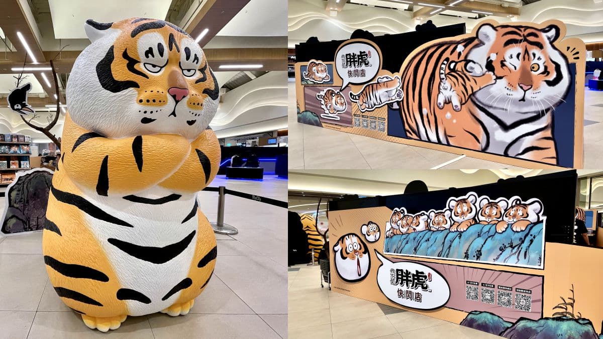 免費入場！全台首間「我不是胖虎快閃店」開賣200款新品，先拍「3D立體胖虎」