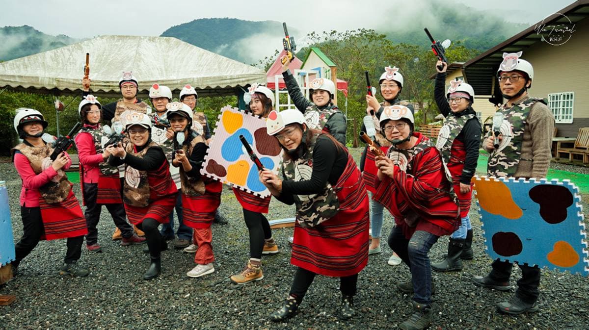 祕境小旅行！宜蘭原民部落１日７行程：玩飛鼠水晶彈射擊、打卡圖騰鋼索吊橋
