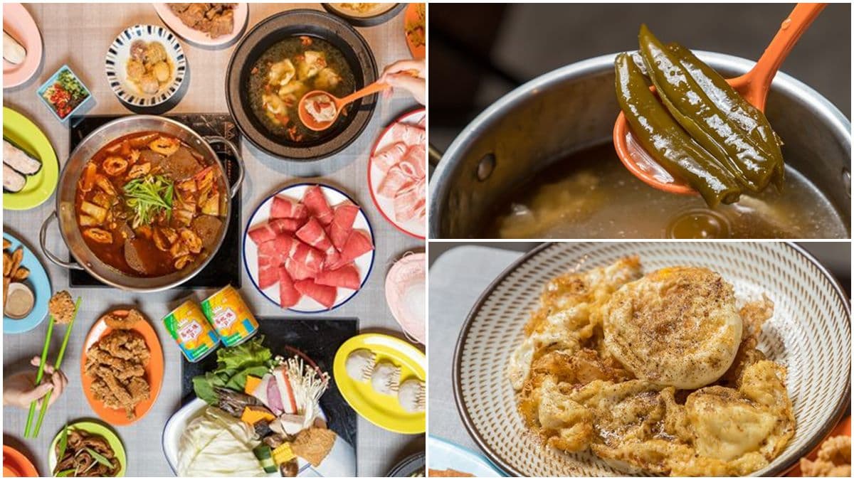 【新開店】剝皮辣椒變火鍋!高雄復古鍋物必嘗台味湯底,麻油炸蛋香氣超邪惡