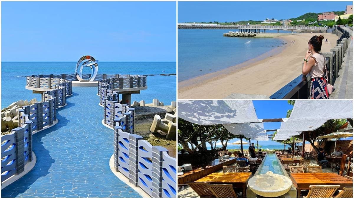 「海上最美伸展台」亮相就暴紅！北海岸最浪漫新景點，巨型鑽戒打卡超吸睛