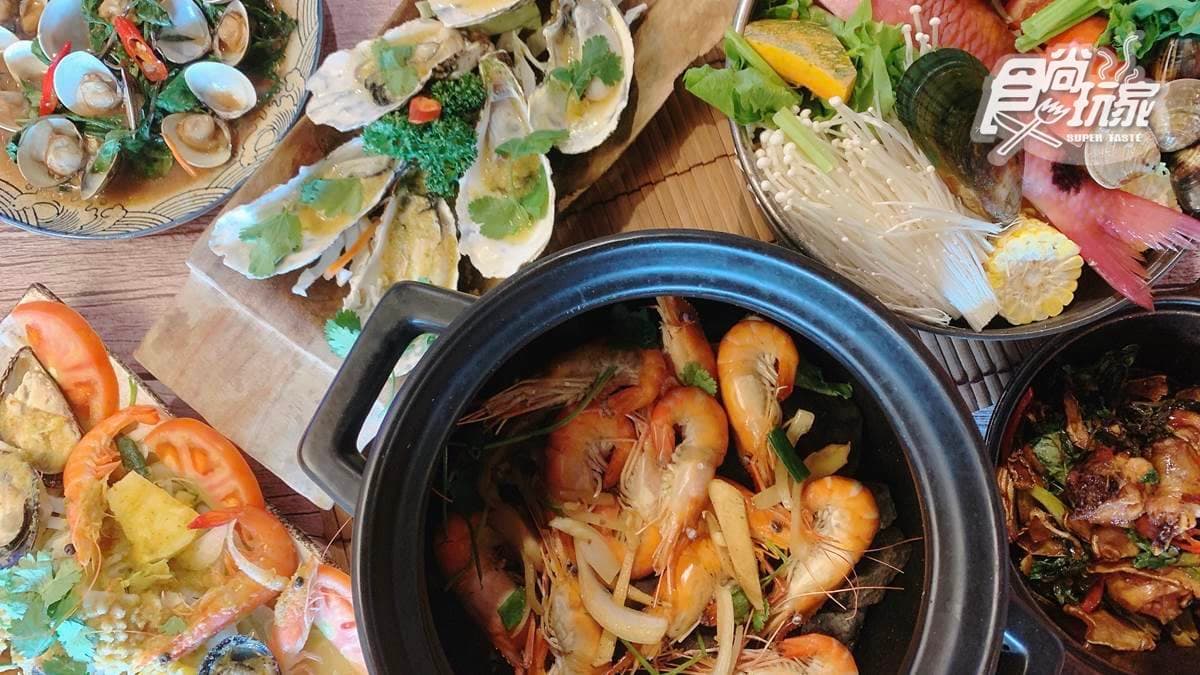 海鮮控要收!屏東「漁夫料理」必點燒酒蝦入口會噴汁,現抓苦螺想吃看運氣