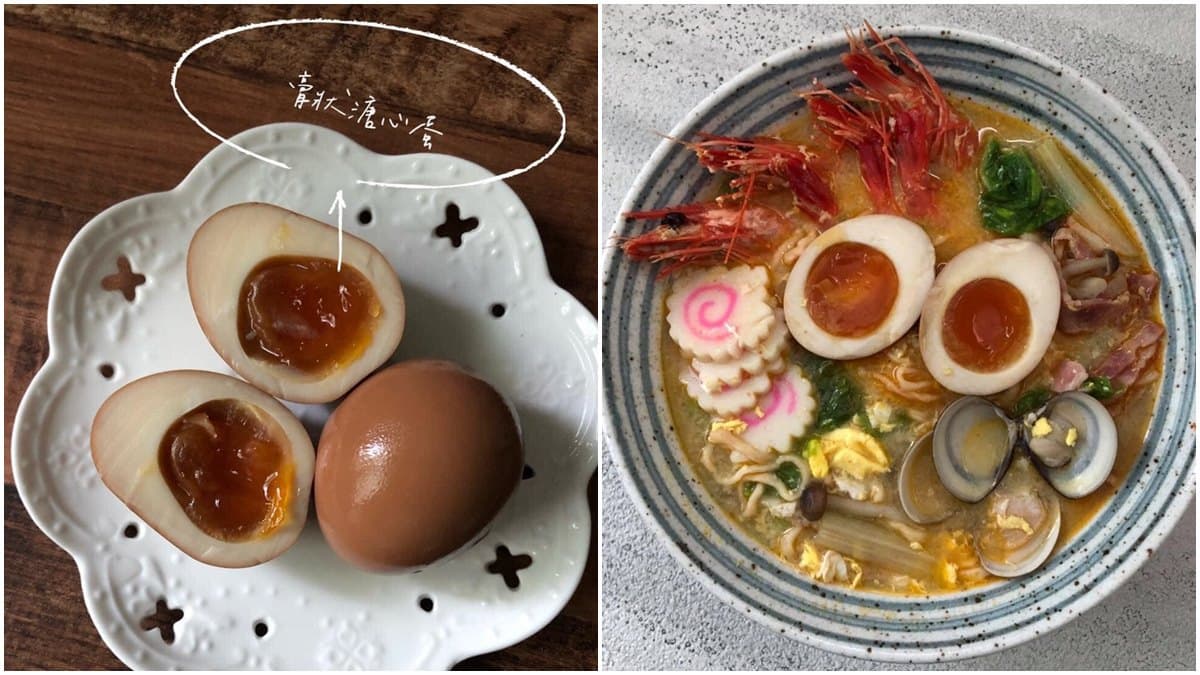 全聯買得到！網友曝10步驟煮「日式溏心蛋」，加碼分享「膏狀蛋黃」小撇步