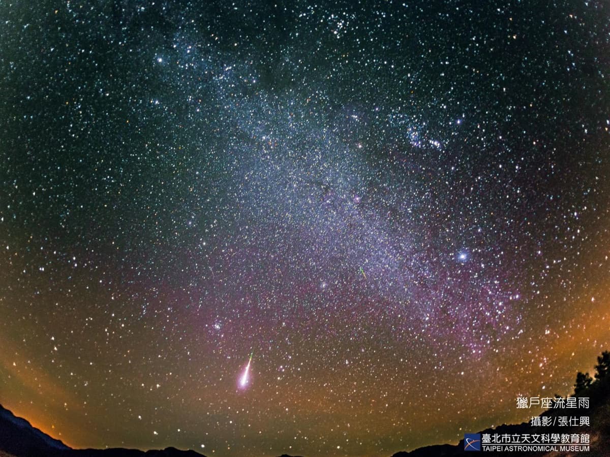 每小時20顆流星！「獵戶座流星雨」10/21登場，火流星畫過天際超壯觀
