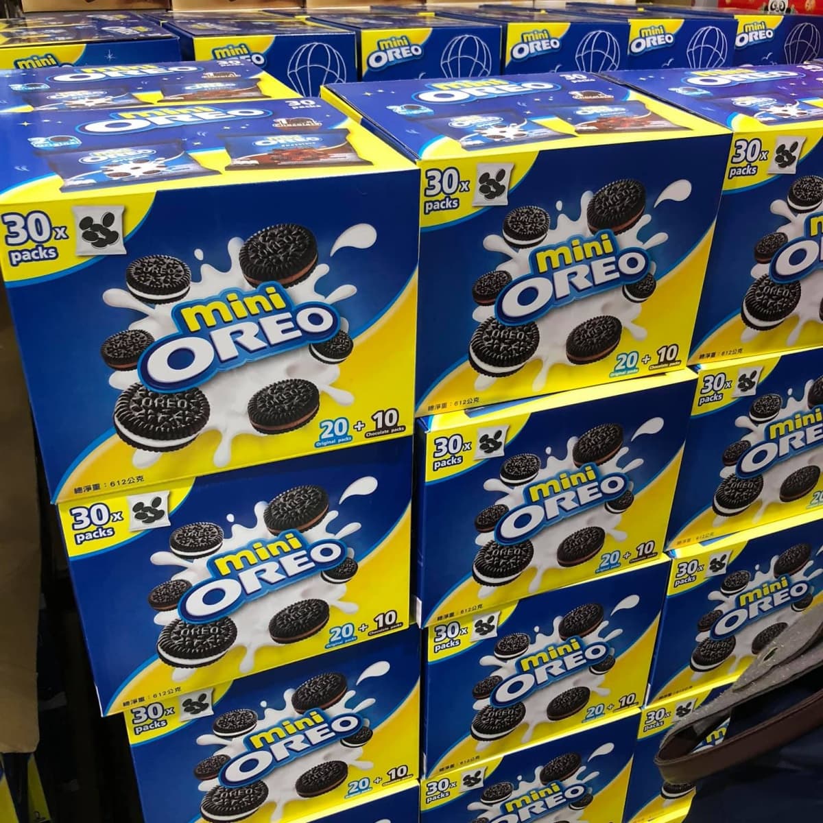 １包７元有找！好市多「MINI OREO分享組」必囤貨，巧克力、香草一次滿足