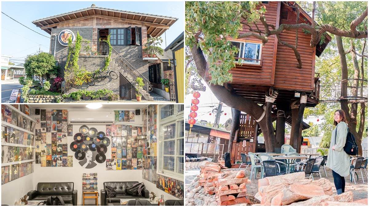 網美小旅行！南投市１日７打卡點：牧場神祕樹屋、唱片酒吧、三合院咖啡廳