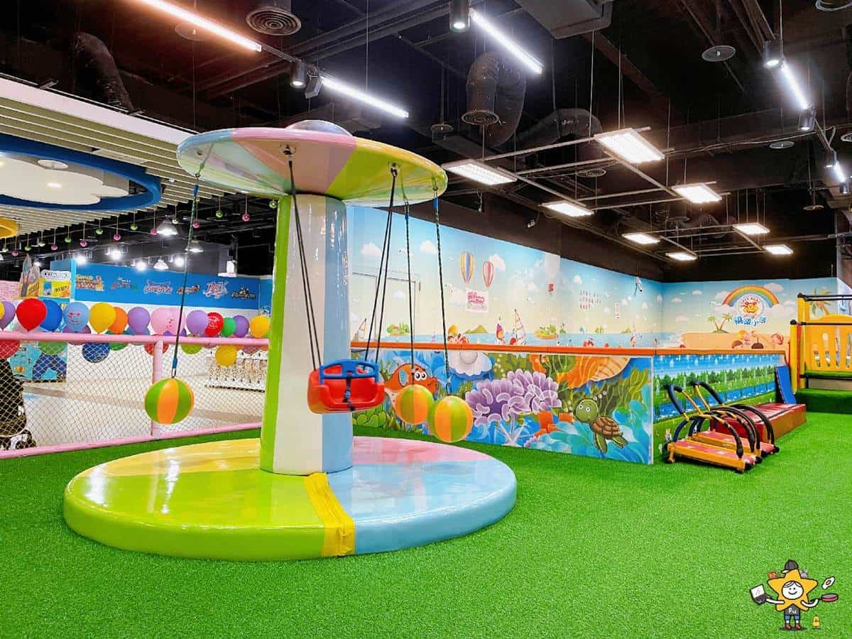 １票玩一整天！新北｢親子樂園」有馬卡龍色大積木，還能爽玩旋轉飛碟、大滑梯