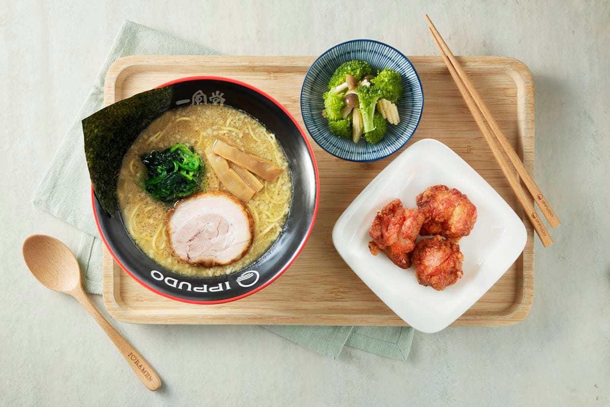 豚骨拉麵買一送一！「一風堂」台北101店新開幕，唐揚炸雞、煎餃免費送