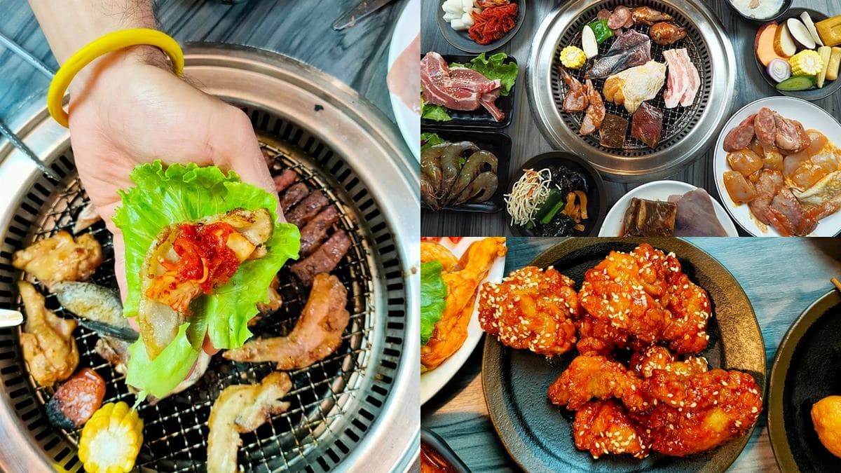 打卡送戰斧豬排！桃園「韓式烤肉吃到飽」１人只要369元，百種食材任你吃
