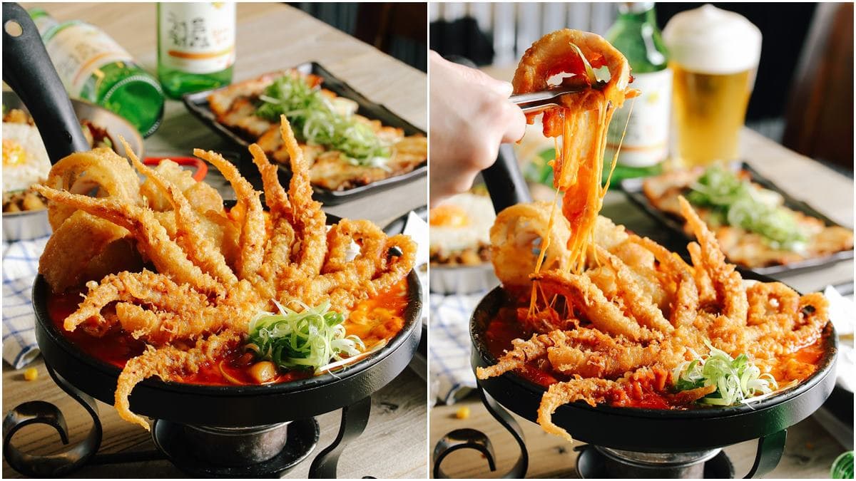 巨無霸酥炸魷魚免費送！魷魚大叔「起司瀑布」超誘人，加碼２杯飲品30元