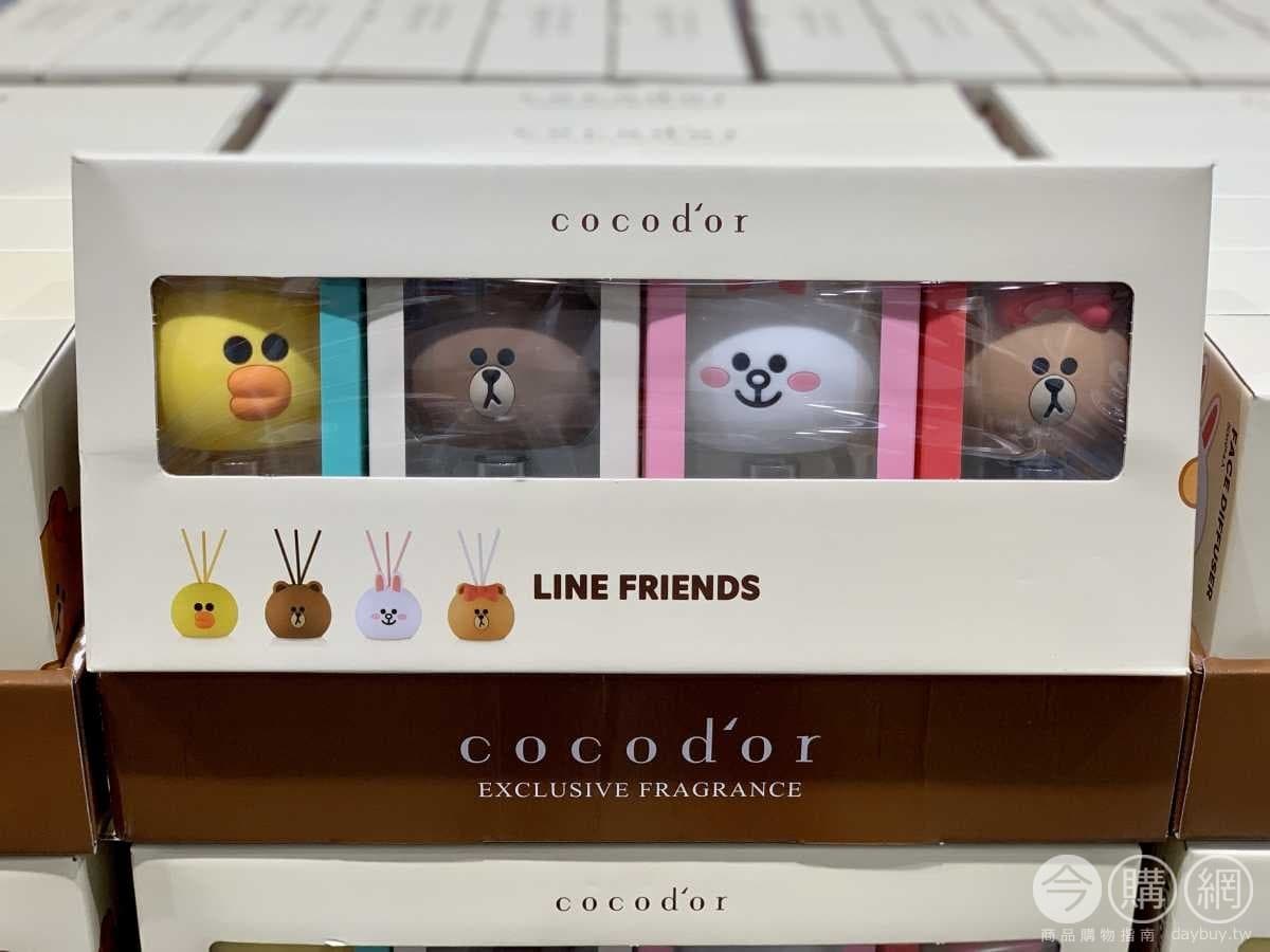 熊大粉集合！好市多「LINE FRIENDS擴香瓶」太Ｑ，大頭造型＋４種香氣必入手