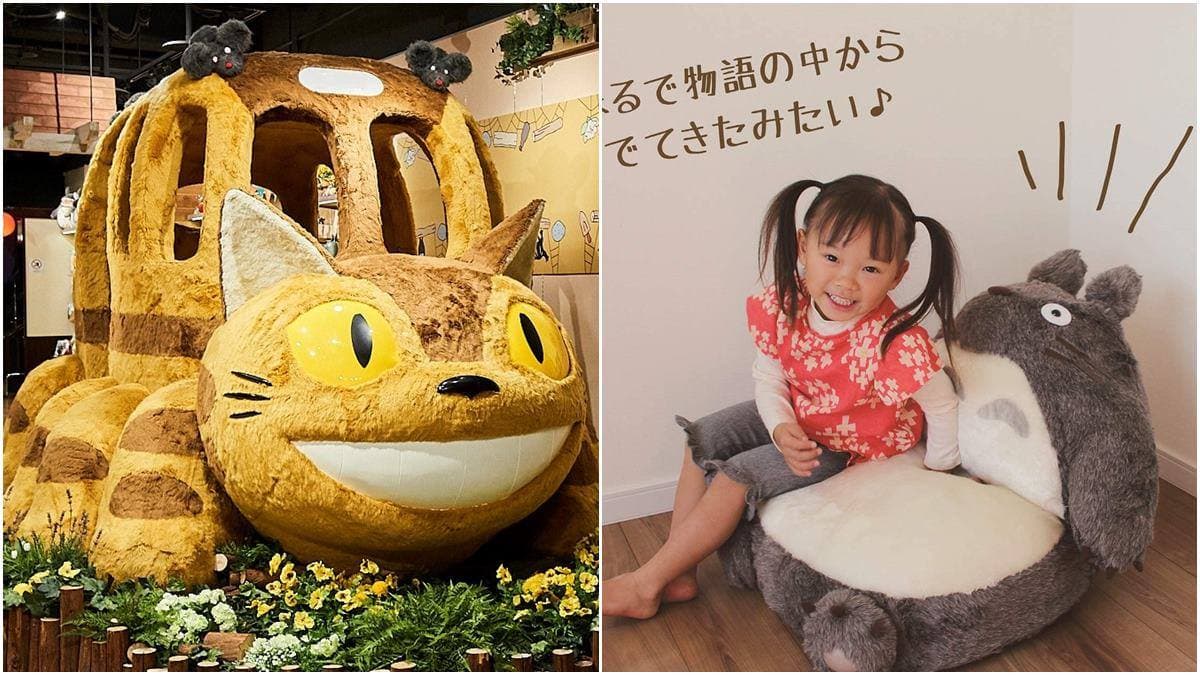 「橡子共和國」耶誕快閃新竹！先買超Q龍貓小沙發，還有「巨大貓巴士」可拍
