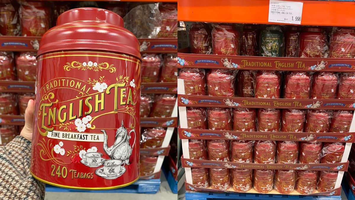 交換禮物首選！好市多「骨灰罈紅茶」新色超喜氣，紅寶石色＋金色字樣質感爆棚