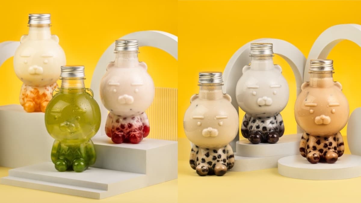 全台首間「萊恩咖啡廳」底加！KAKAO２號店限定喝萊恩牌珍奶，車長周邊也萌翻