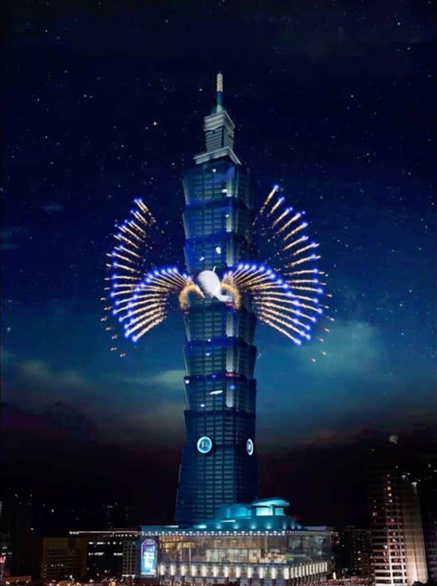 台北101煙火秀搶先曝光！全球首次高空展翅、愛心煙火，總長360秒可拍