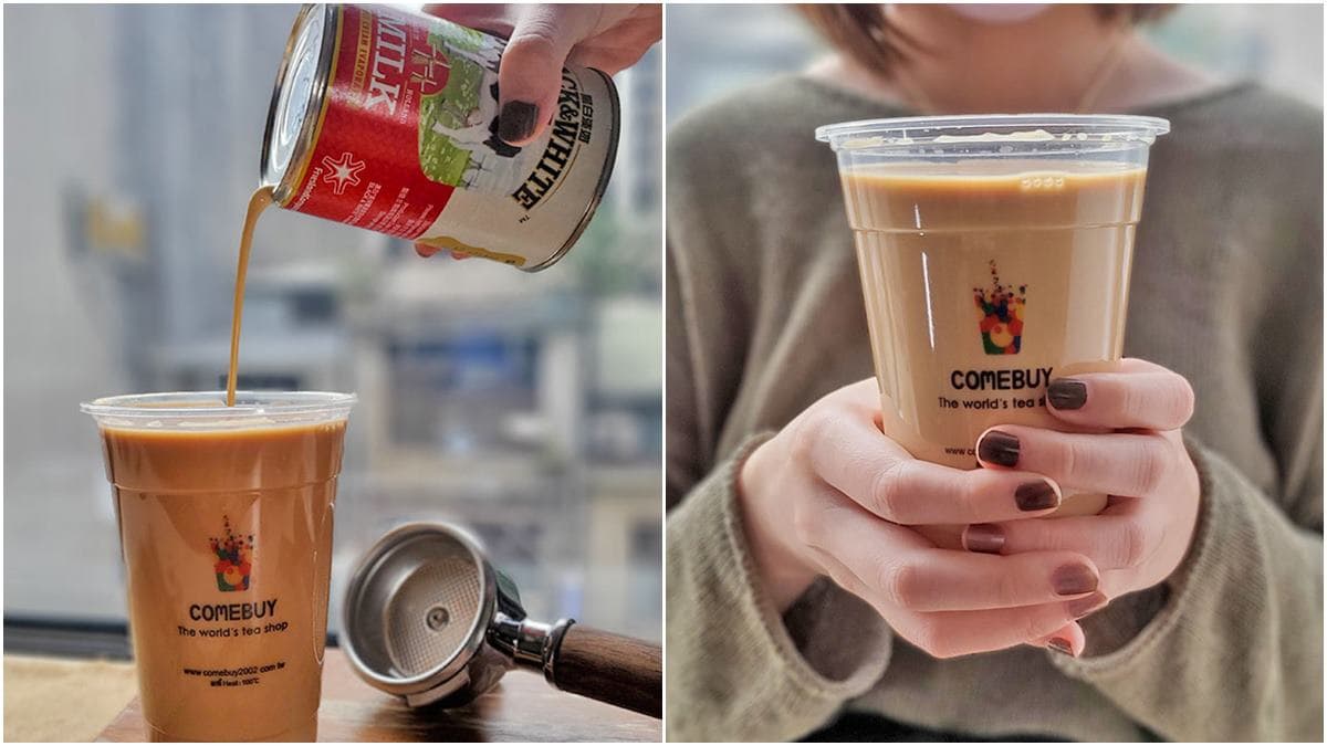 免出國喝港奶！COMEBUY連７天「港式厚奶」限時折10元，還能免費加配料