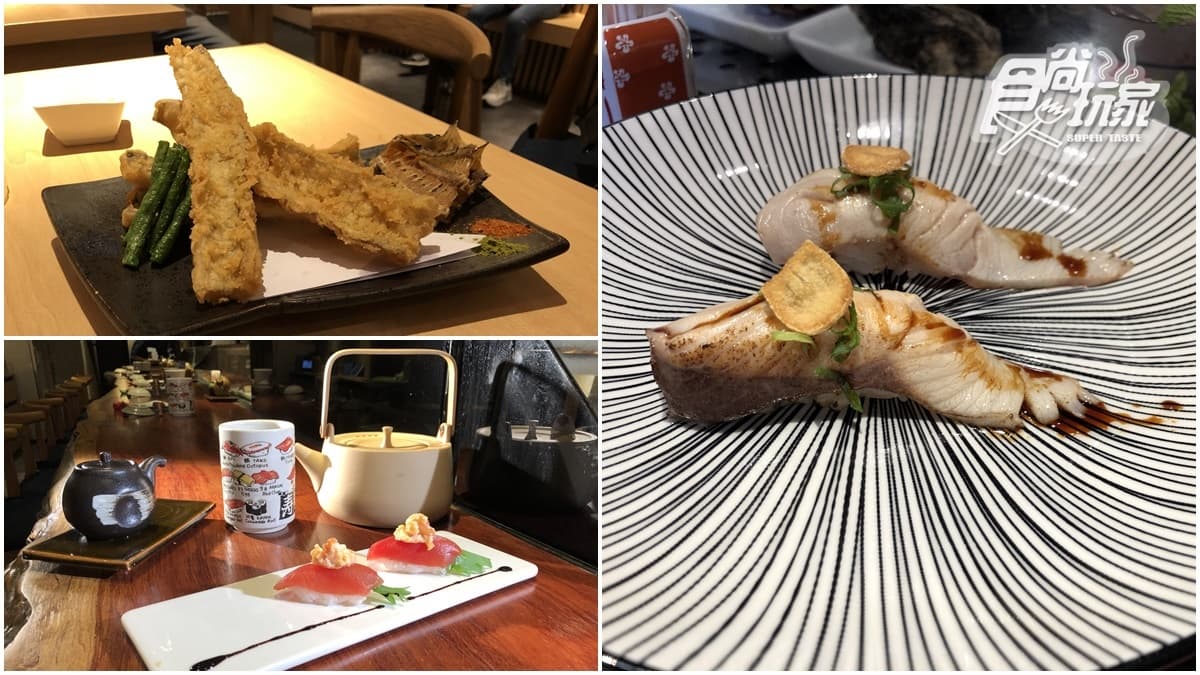 當季限定！高雄「創意日料」選用在地食材，「炙燒青魽握壽司」搭蒜酥更唰嘴