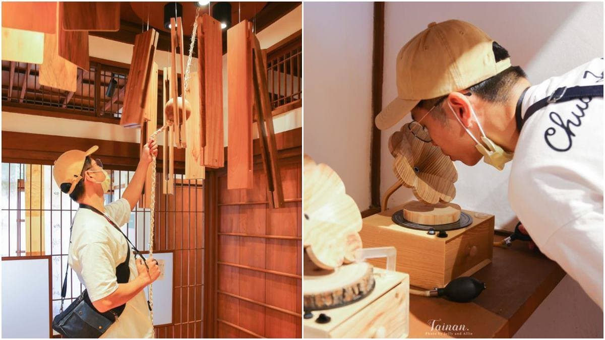 IG搶打卡！台南75年日式宿舍變身「木材故事館」，體驗區可聞檜木香、敲擊木片