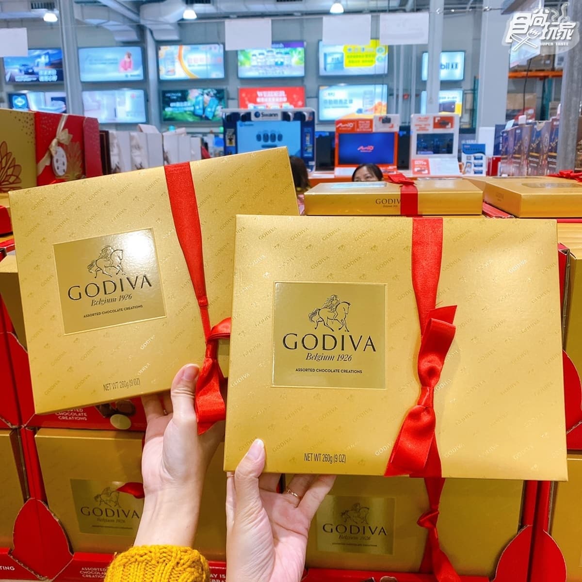 巧克力控集合！好市多必敗３款「春節禮盒」，先收GODIVA、烈酒巧克力