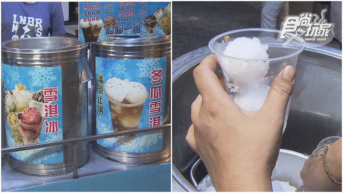 1秒回到童年!雲林古早味「漂浮雪淇冰」裝滿香蕉清冰+紅茶,清甜爽口超解膩