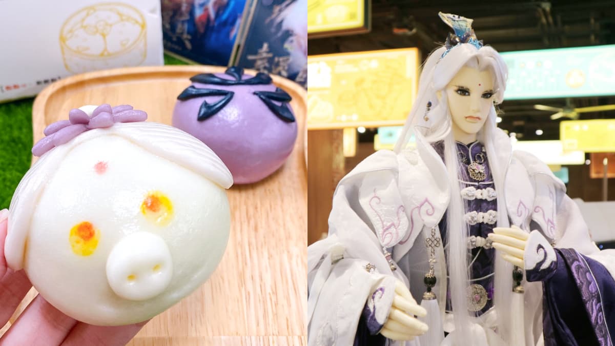 霹靂迷出動！點點心「素還真豬仔包」蓮花頭冠＋硃砂痣超Ｑ，再送3D角色卡