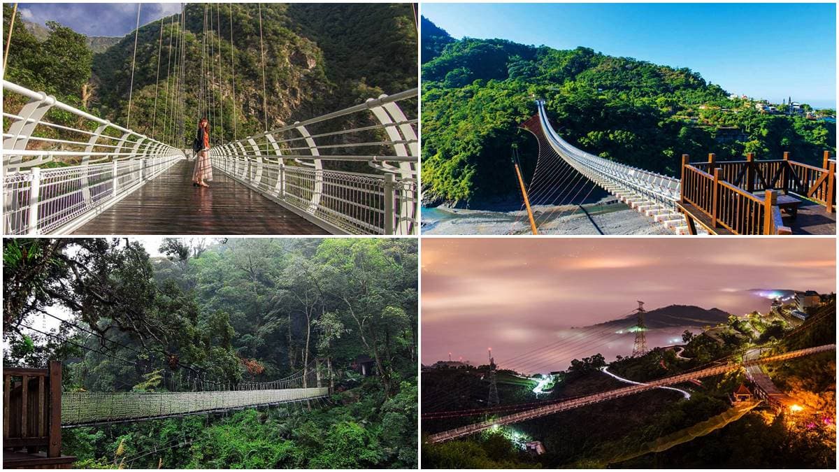 IG搶打卡！全台７大超好拍祕境吊橋：全台最長「天空步道」、壯觀百步蛇護欄