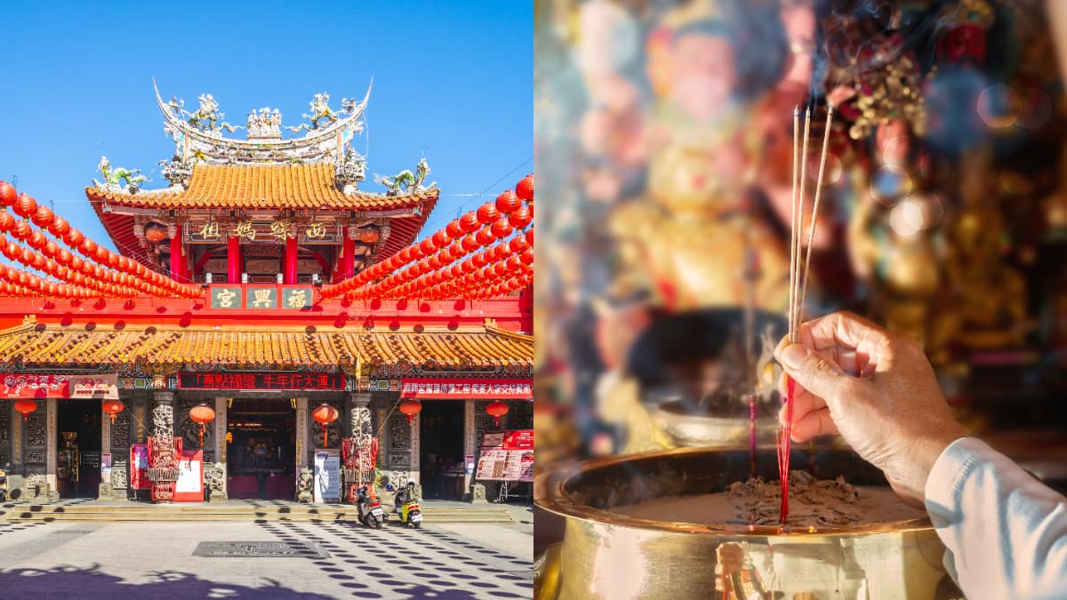 插香別用慣用手！命理師曝「６大拜拜禁忌」，祭拜順序、供奉鮮花數量要注意