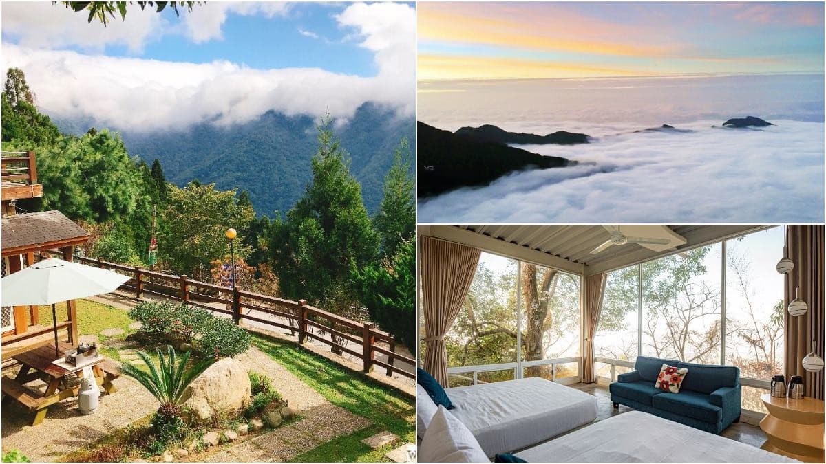 睡在夢幻雲海中！６大「山景民宿」如置身人間仙境，拉拉山、阿里山就在眼前
