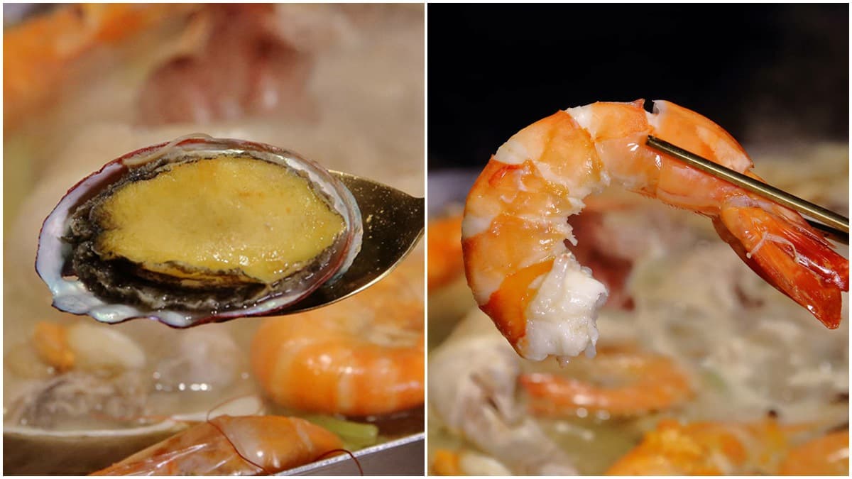 【新開店】霸氣「帝王蟹一隻雞」海鮮滿到快溢出來，當月壽星送七彩戰艦飲品